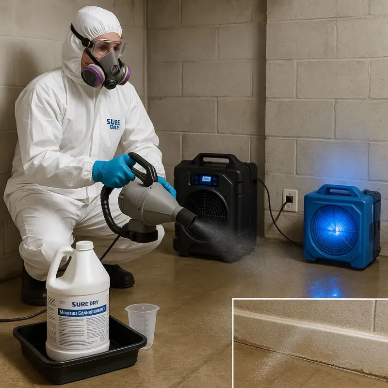 Sanitization and Odor Removal process in Montcalm County, MI