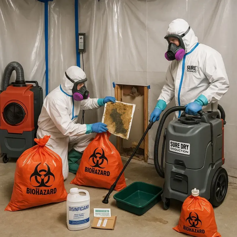 Contaminated Water Handling Protocols process in Montcalm County, MI