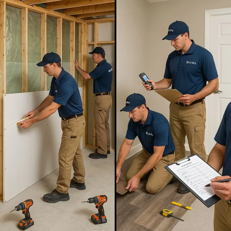 Repairs and Reconstruction process in Montcalm County, MI