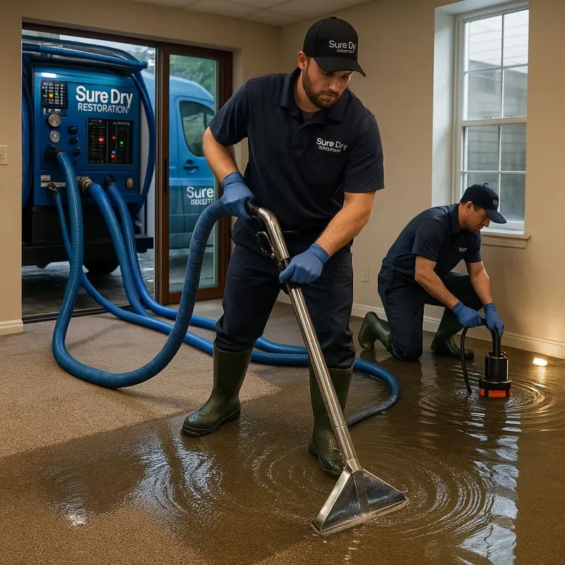 Water Extraction and Removal process in Montcalm County, MI